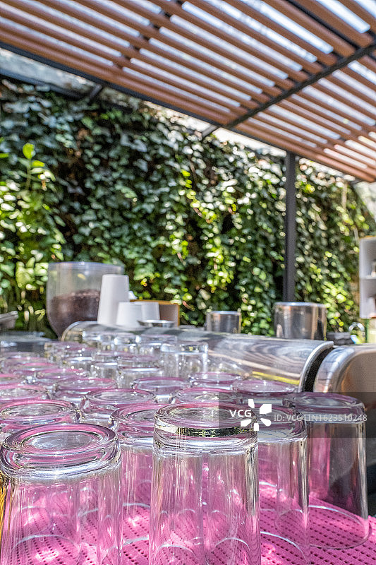 墨西哥城精美咖啡店图片素材