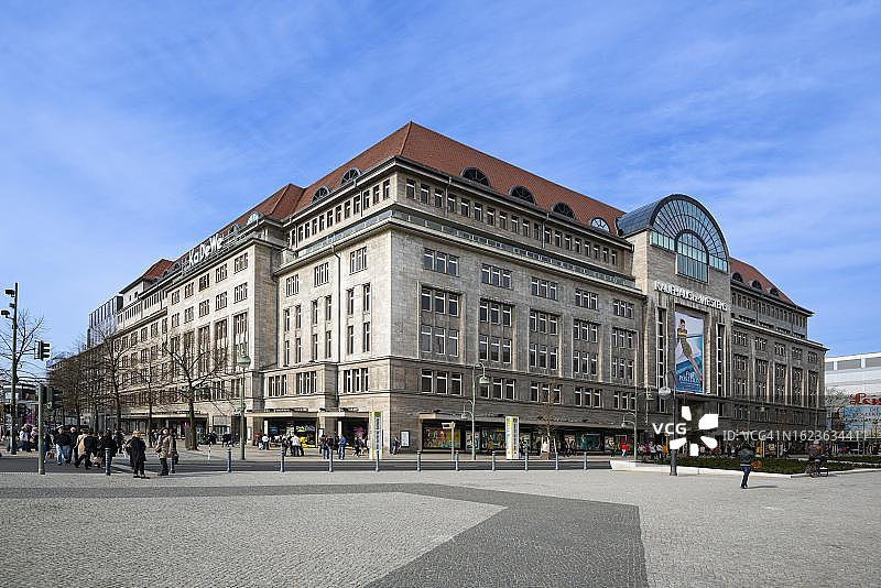 德国柏林卡迪威豪华百货商店图片素材