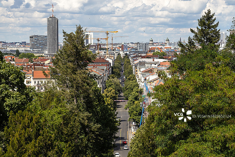 柏林城市克罗伊茨贝格区图片素材