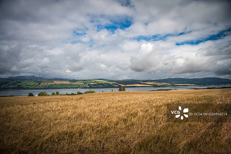 眺望苏格兰阿杜利图片素材