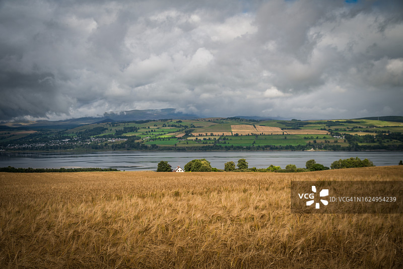 眺望苏格兰阿杜利图片素材