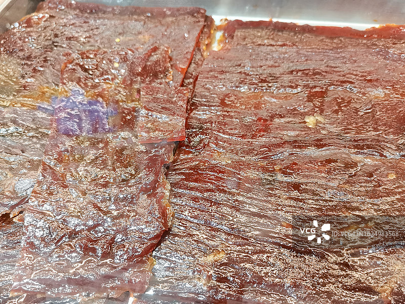 美味的牛肉干零食图片素材