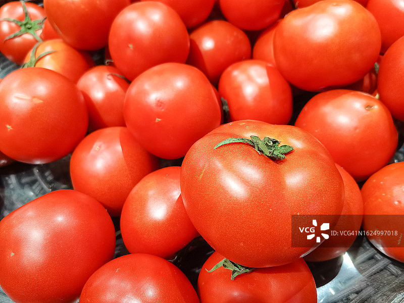 西红柿特写镜头图片素材