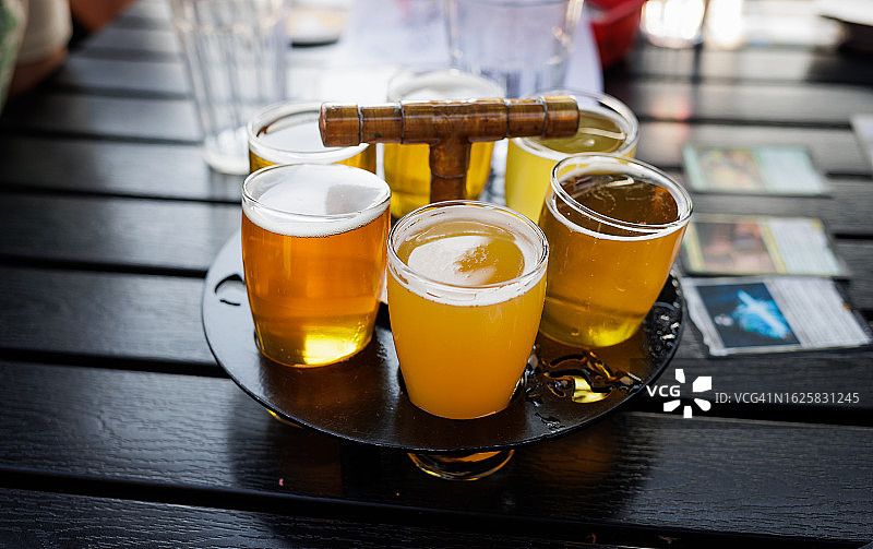 圆形啤酒图片素材