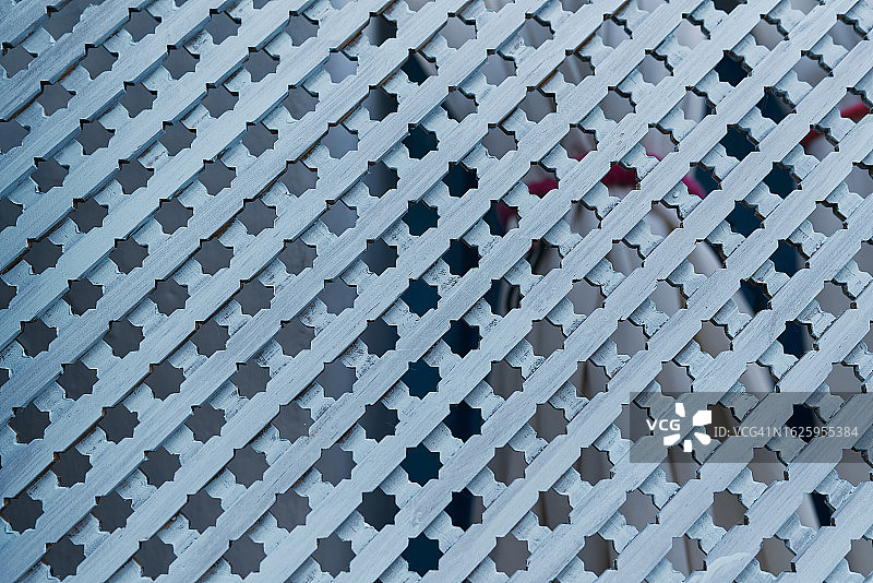 车库外墙围栏特写，无人图片素材