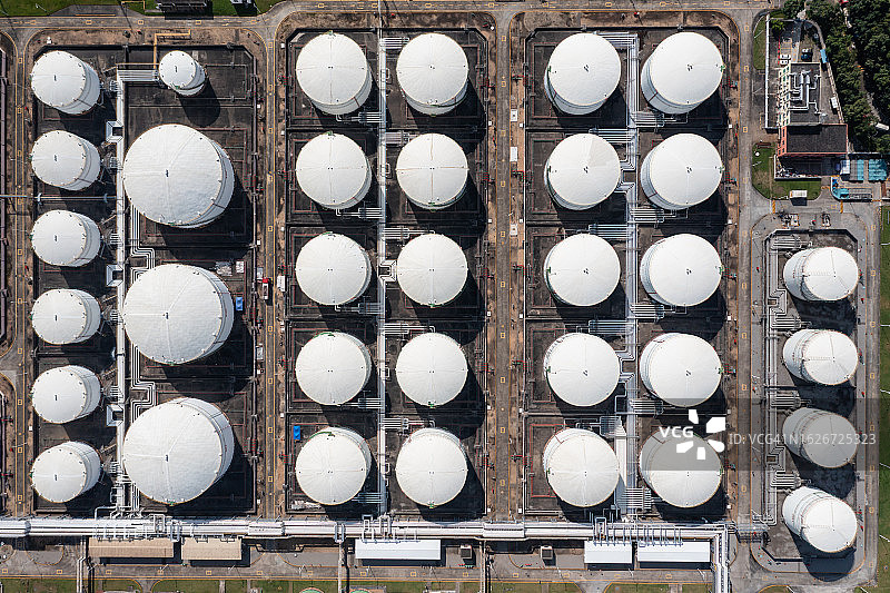 储油罐俯视图图片素材