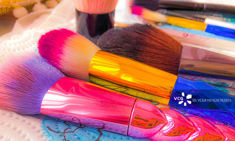 化妆刷图像图片素材