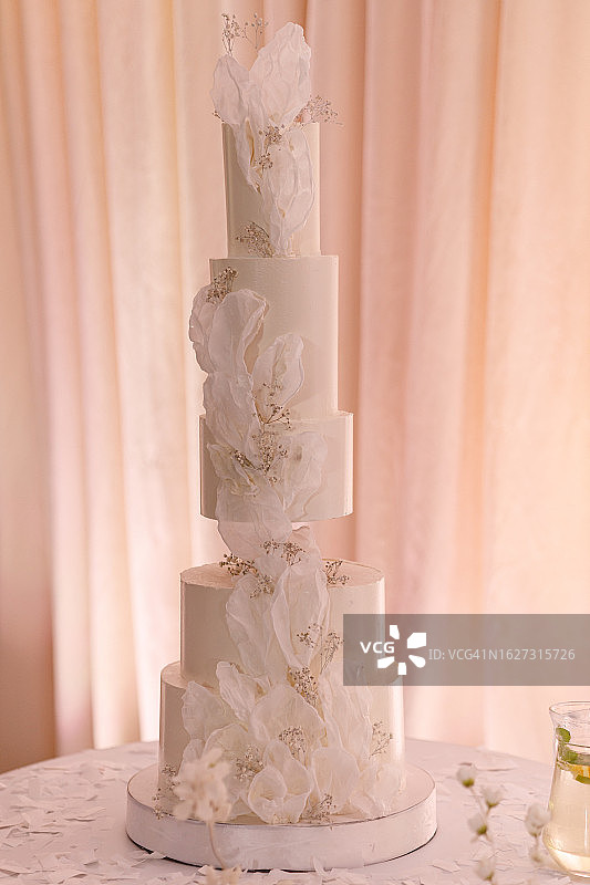 现代婚礼蛋糕-照片素材图片素材