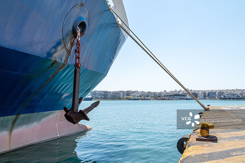 船头和大锚图片素材