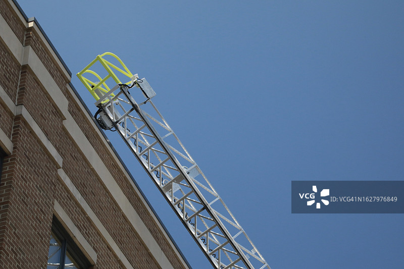 救援车自动云梯图片素材