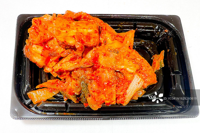 韩式泡菜腌制西班牙猪肉叉烧图片素材