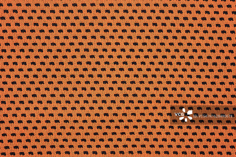 黑色和橙色网状织物纹理图片素材