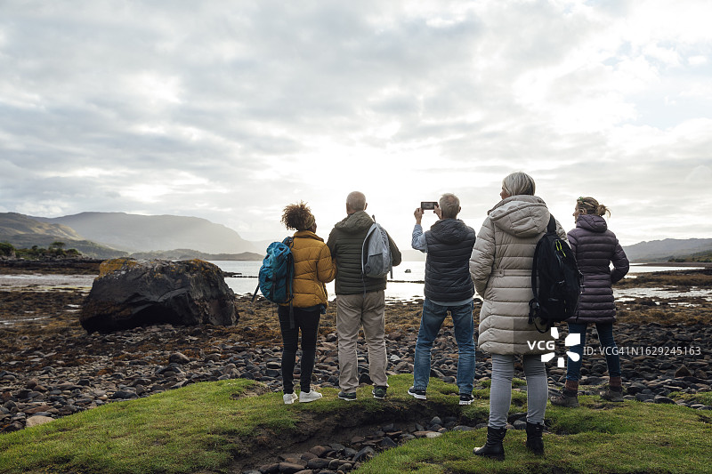 欣赏壮丽景色图片素材
