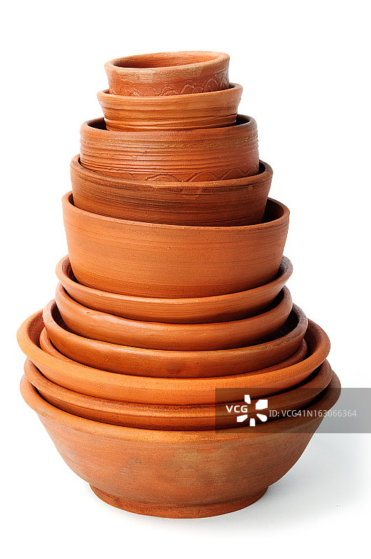 陶土盘子图片素材