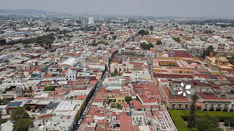社区的航拍图片素材