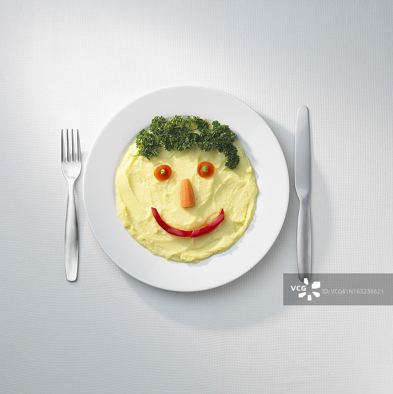 笑脸餐图片素材
