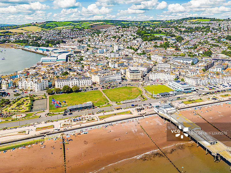 蒂恩茅斯海滨大道图片素材