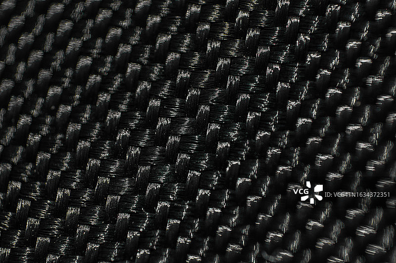 黑色尼龙包面料纹理图片素材