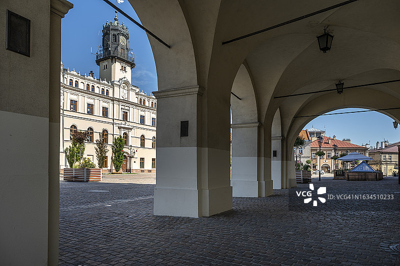 波兰历史名城雅罗斯瓦夫图片素材