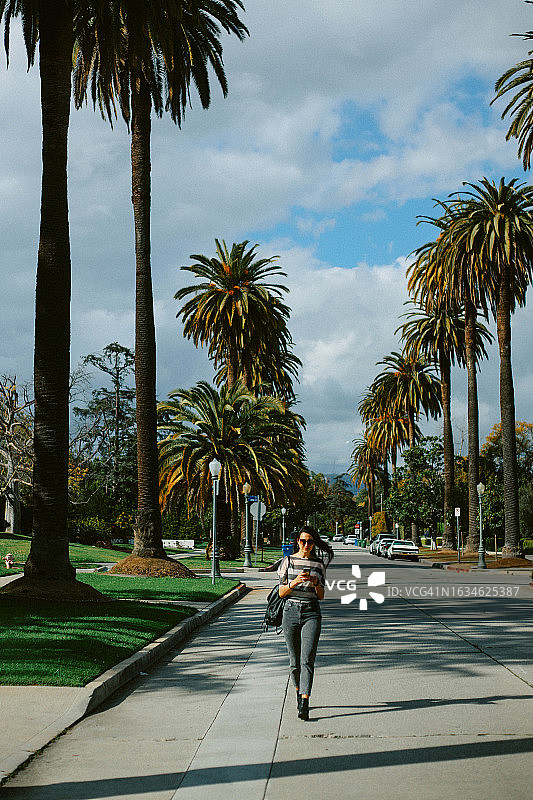 洛杉矶比佛利山庄的生活方式肖像图片素材