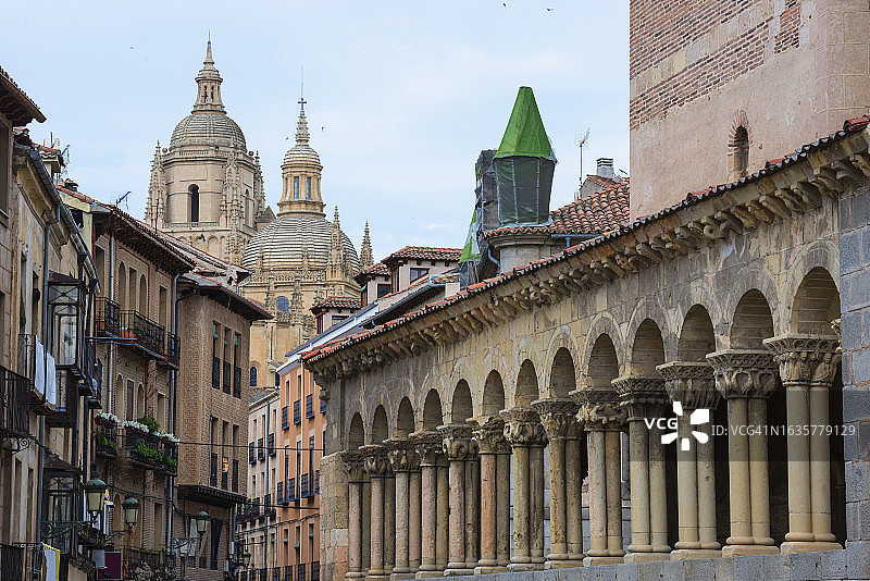 塞哥维亚城市风光图片素材