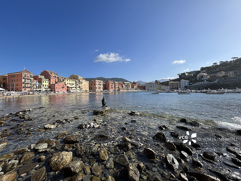 意大利利古里亚塞斯特里-莱万特，2023年夏季图片素材