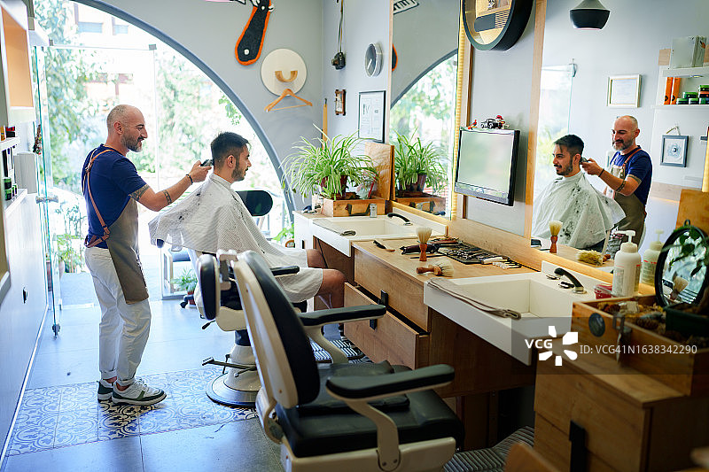 理发店图片素材