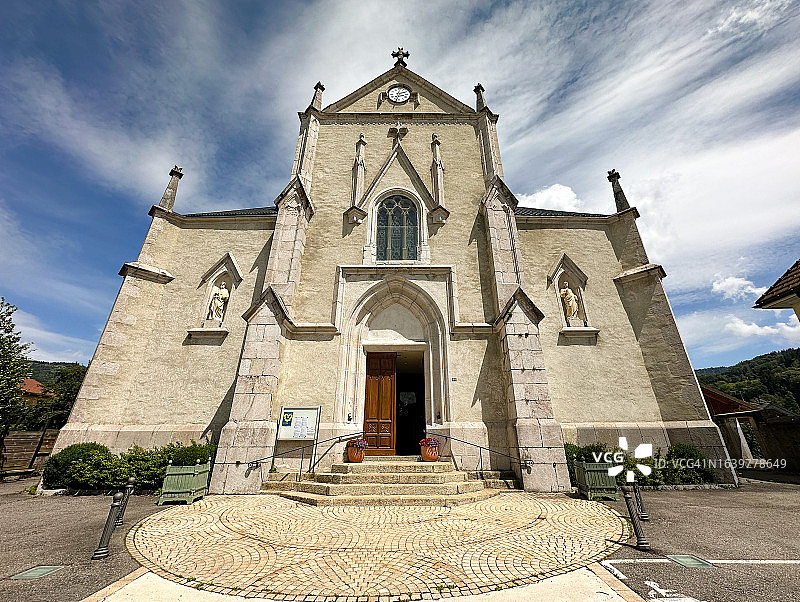 夏季博厄格教堂图片素材