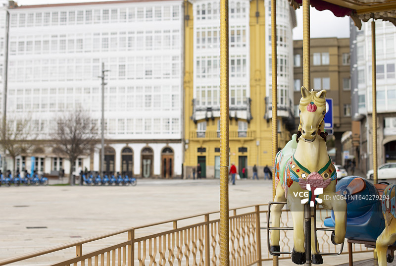 旋转木马图片素材