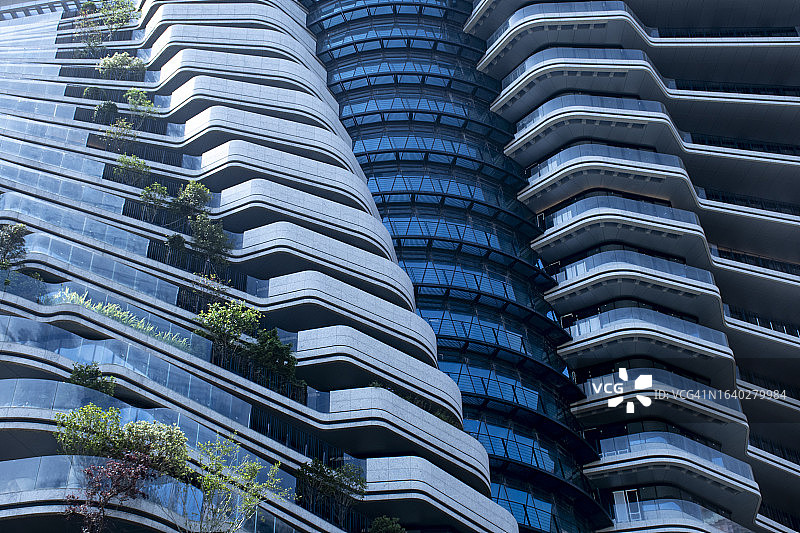 抽象办公楼图片素材