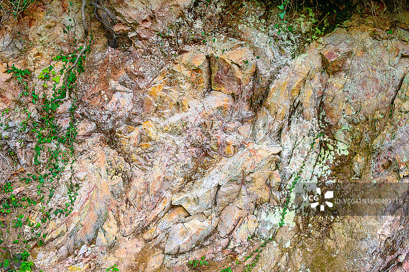 岩石地质结构图片素材