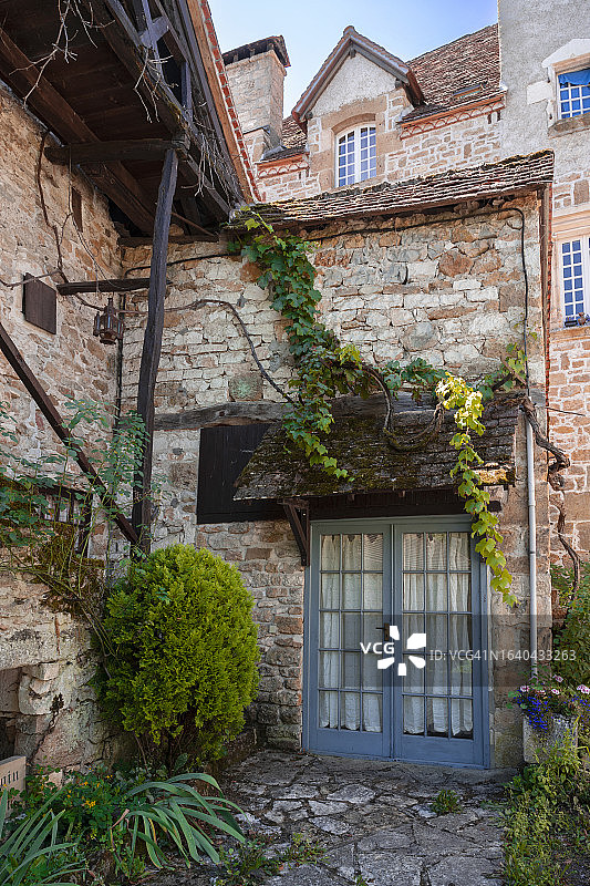 卡雷纳克村，凯尔西，洛特省，奥克西塔尼大区，法国图片素材