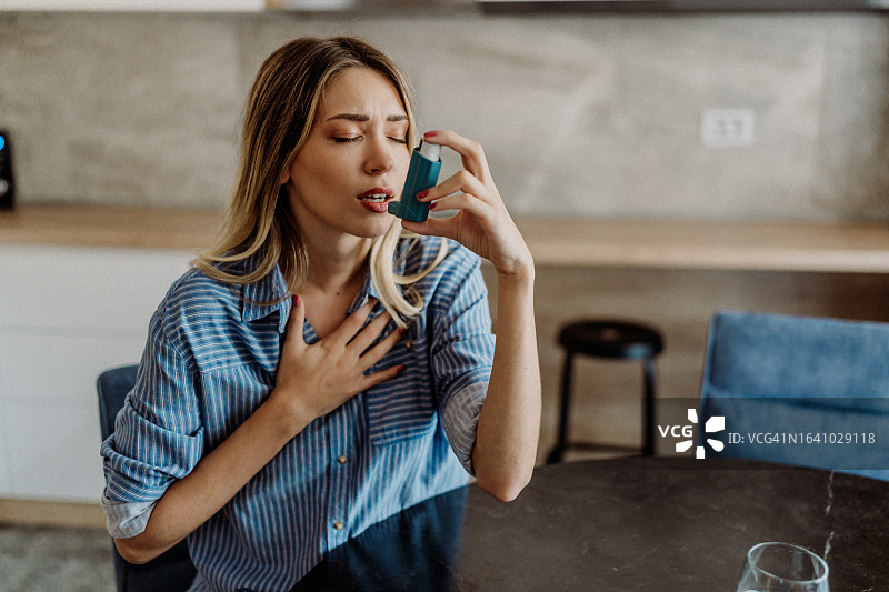 哮喘吸入器图片素材