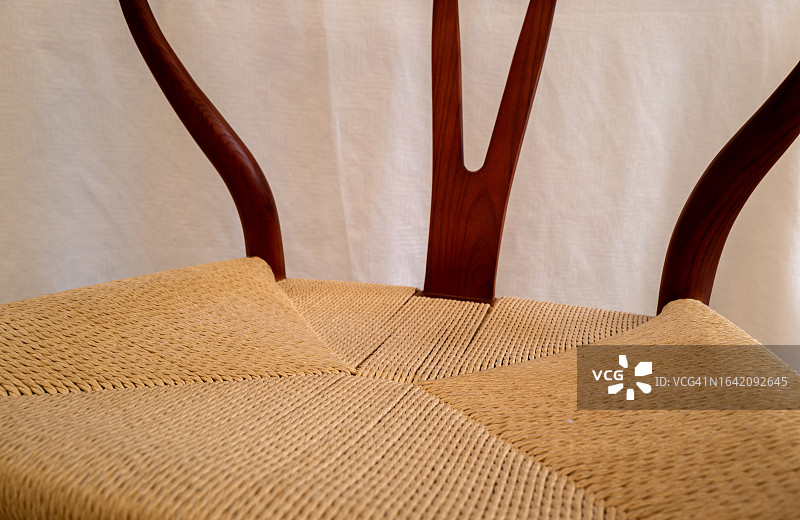 绳编椅垫图片素材