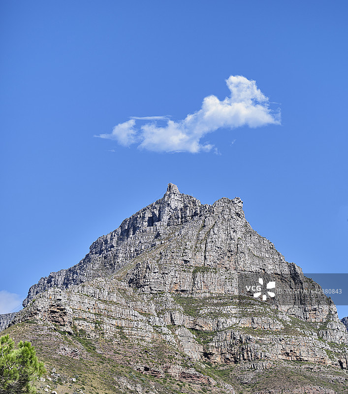桌山及其周边环境图片素材