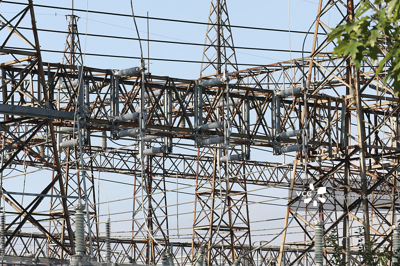 电力网格结构图片素材