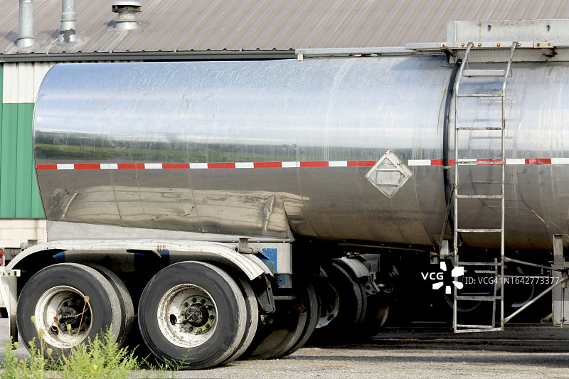 用于储存和运送危险货物的压缩气体半挂车图片素材