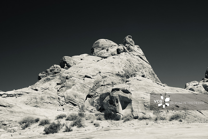 美国西南部的岩层图片素材