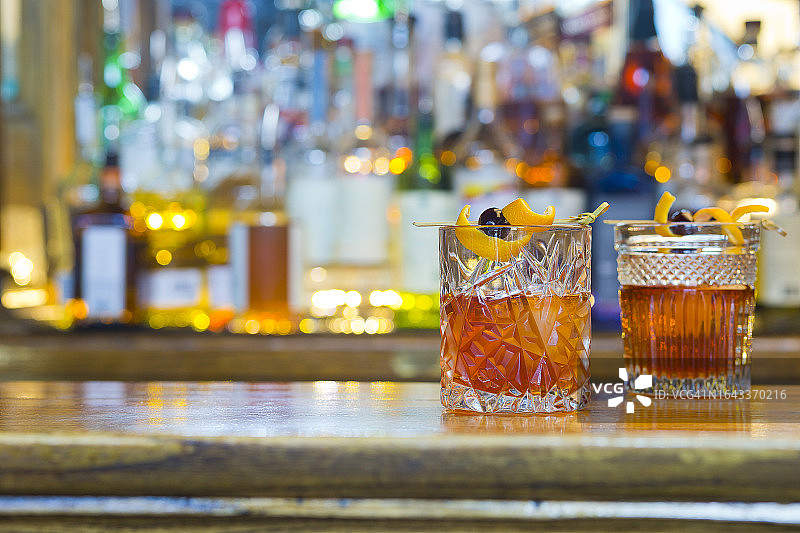 餐厅酒吧的鸡尾酒图片素材