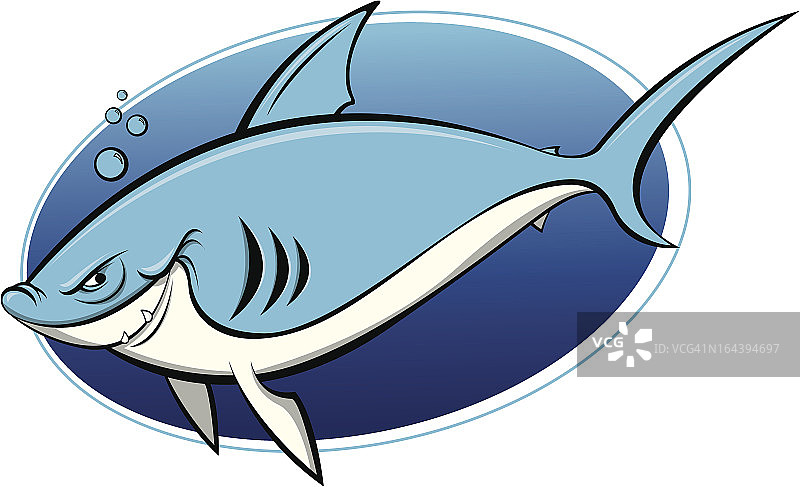 微笑的鲨鱼图片素材