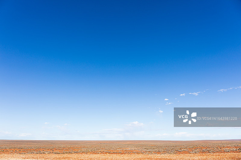 澳大利亚内陆贫瘠干旱的景观图片素材