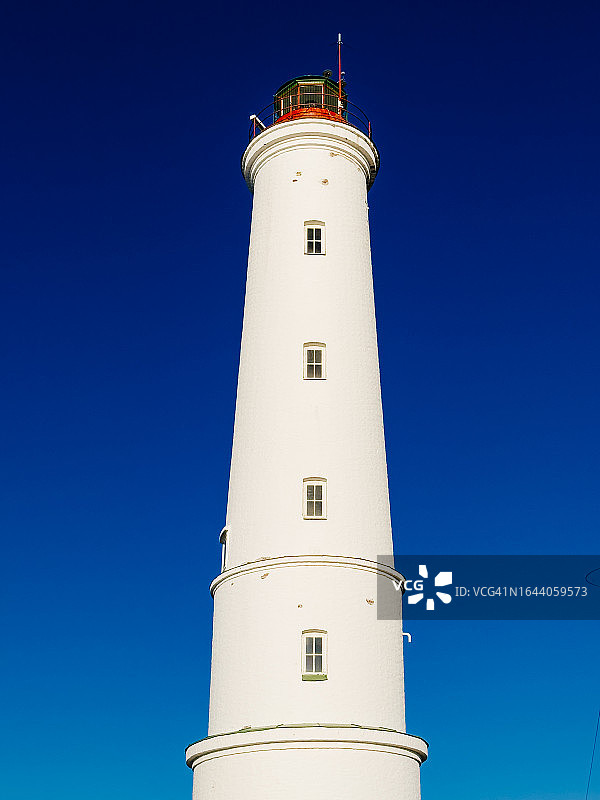 芬兰北部海卢奥托岛上的旧灯塔图片素材