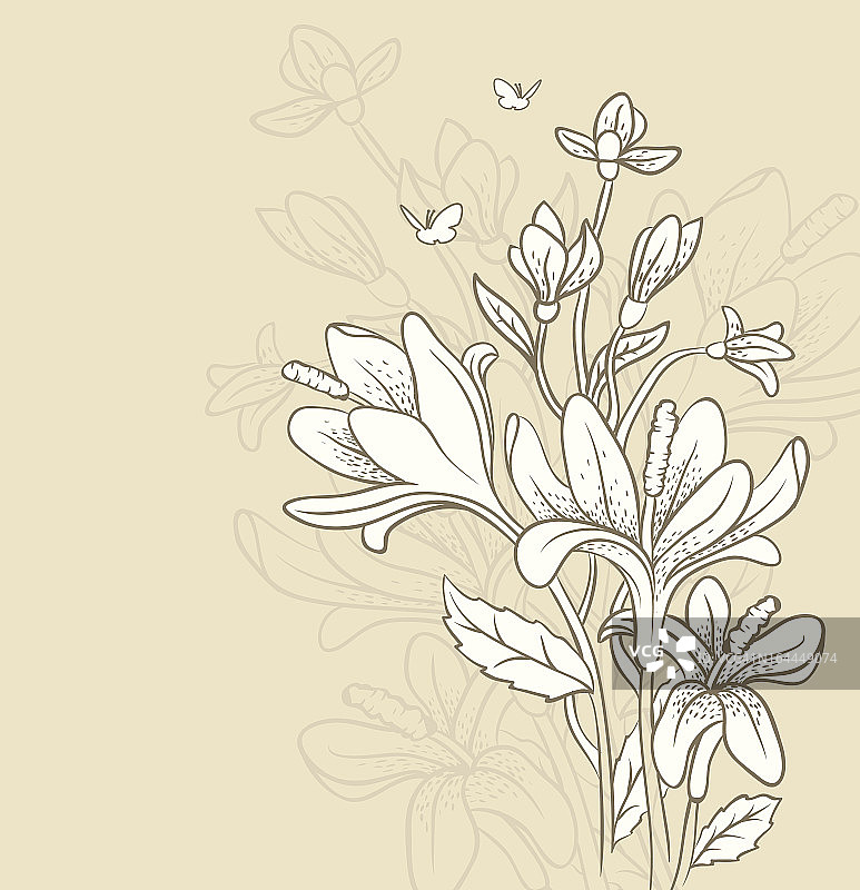 花的背景图片素材