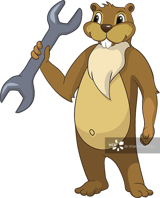 有趣的河狸素材图片素材