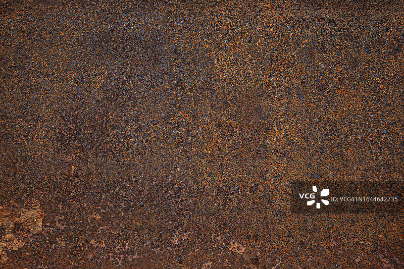 老旧风化生锈的金属表面特写图片素材