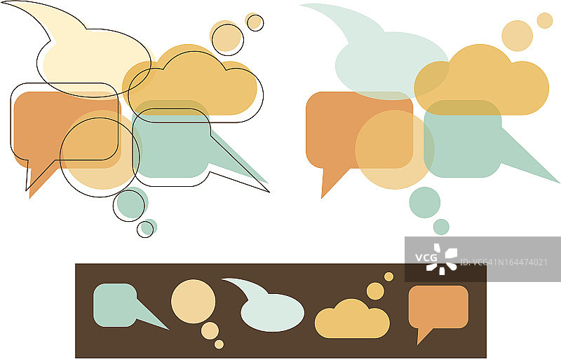 演讲泡沫图片素材