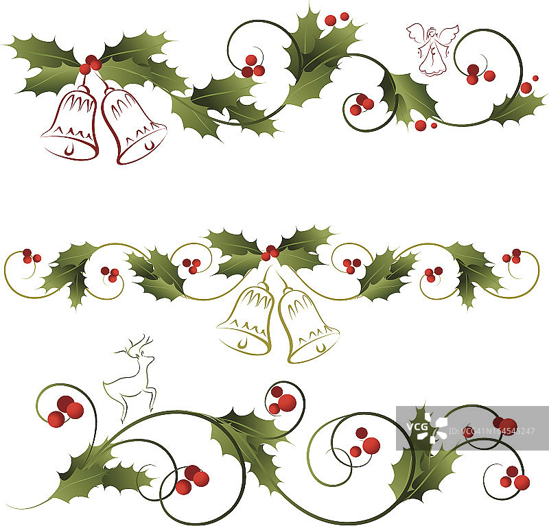 冬青装饰品图片素材