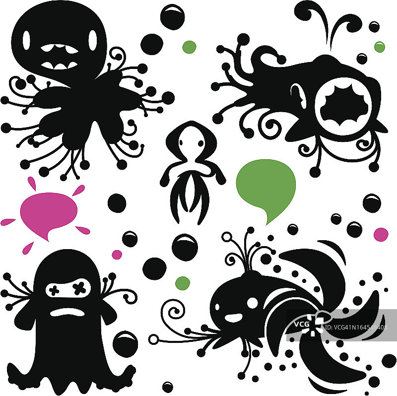 卡通人物合集图片素材