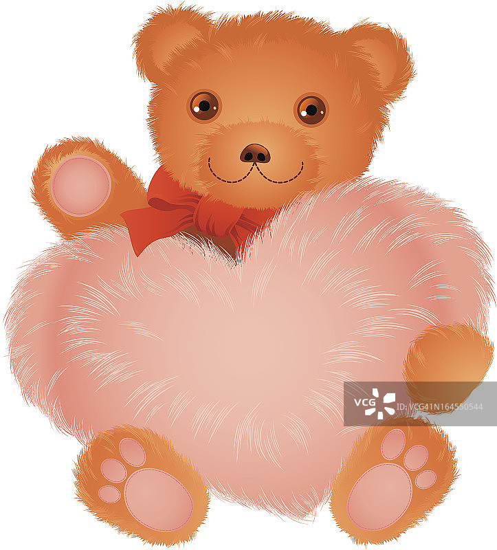 情人节泰迪熊图片素材