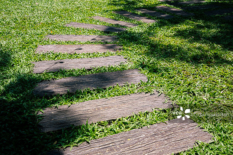 木制的路径图片素材